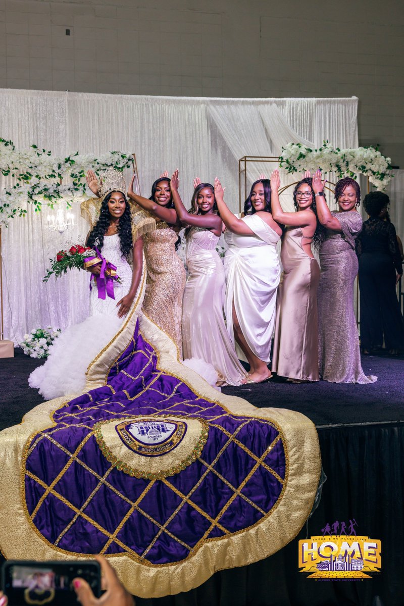 AlcornStateU's tweet photo. Alcorn proudly celebrated the Coronation of the 100th Miss Alcorn, Jerrell Erving, the 6th Mister Alcorn, and the 2026 Royal Court during Homecoming 2026.💜
Here’s to the royalty who will represent the spirit, legacy and excellence of Alcorn!👑💜
#ASUGHOAT26
#AlwaysAlcorn https://t.co/WBd5UGDsXJ