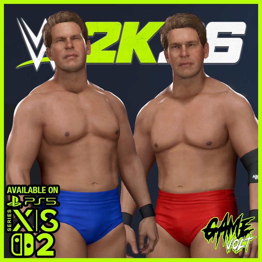 GameVolt1's tweet photo. Download @JCLayfield's Judgment Day 2004 &amp; SmackDown Dark Match 2005 attires now available on #WWE2K26 for PS5, Xbox Series X|S and Switch 2.

Search "Gamevolt" to find on Community Creations.

Account: Gamevolt https://t.co/U7tDoHJkM3