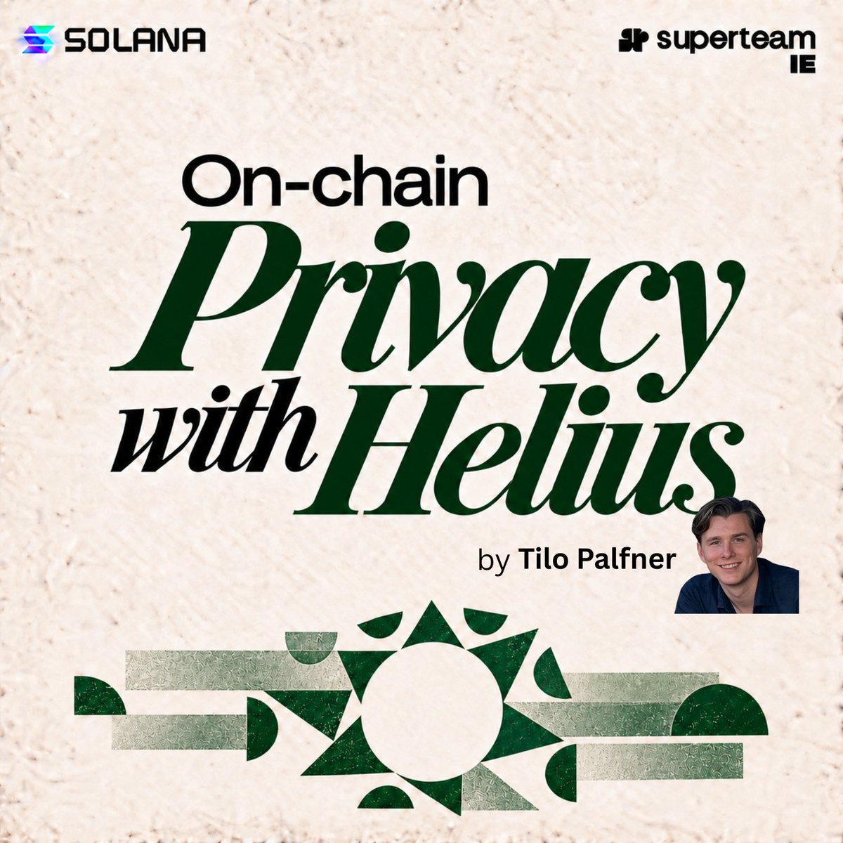 superteamIE's tweet photo. Tomorrow at Buildstation Dublin 🇮🇪 with @tilo_cpn from @HeliusPrivacy 

🗓️ Oct 7th, 2pm
📍 @dogpatchlabs 

Register 👇 https://t.co/F0PGxusPdx