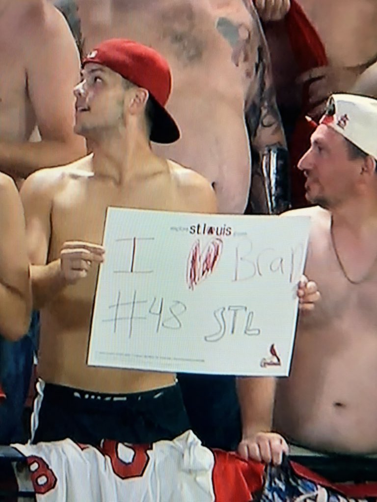 KeenMachine_'s tweet photo. Y’all gotta check out what my buddy @carterfogarty24 was able to take part of after the cardinals season concluded, 52 out of 81 home games for the red birds most of them in the tarps off section #tarpsoff #STLCards @RegionalTVCat @Cardinals https://t.co/0EXwltZTs1