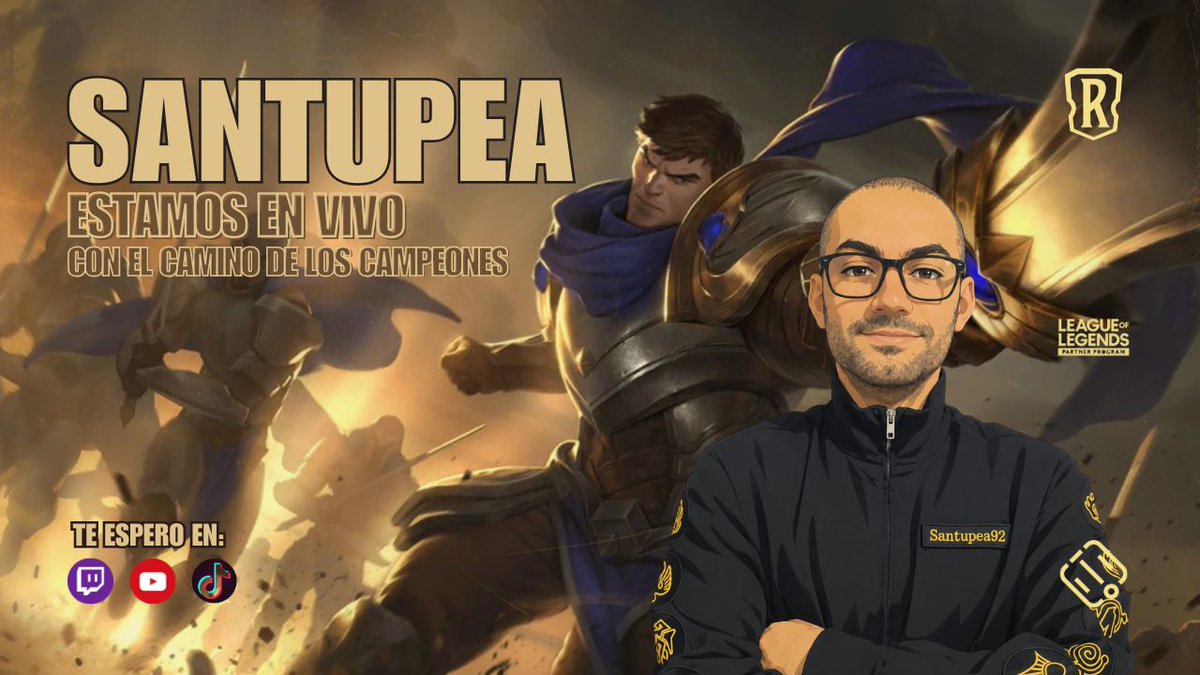 Santupea's tweet photo. ¡Llega SHEN a PoC: El Camino de los Campeones!
📺 Twitch: lor_santupea
📺 Youtube: LoR_Santupea
📺 TikTok: lorsantupea92
#LoR #LegendsOfRuneterra #PathOfChampions #ElCaminoDeLosCampeones #PvE https://t.co/VYeZxBYNiu