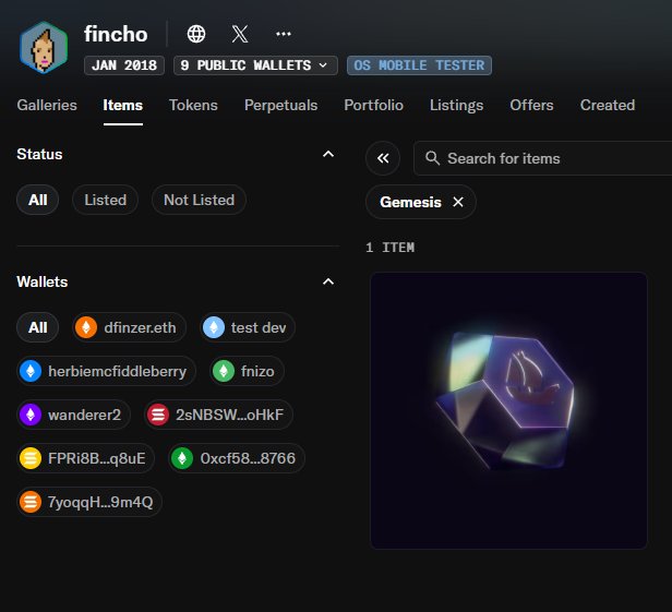spacee_quant's tweet photo. The OpenSea CEO @dfinzer owns a contributor Gemesis nft 👀

#SEA #Opensea #osmobileapp #sea #openseacode 
Free new code:

Z5YFRT
V3CY7C
997FTP https://t.co/MrqByHZ6O1