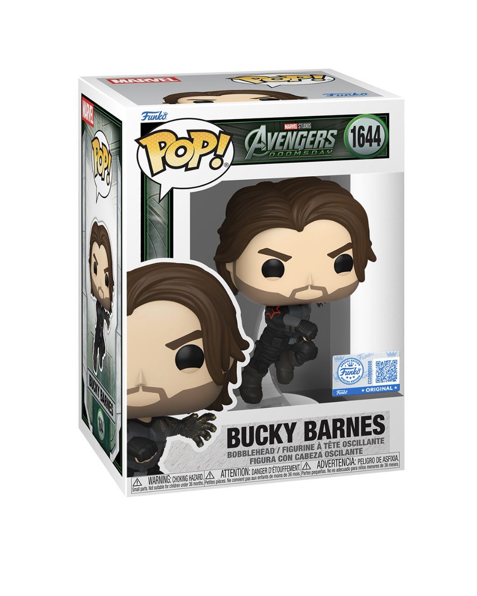 sebstanarchive's tweet photo. First look at the new Bucky Barnes Funko Pop from ‘Avengers: Doomsday’.

Releasing in December. https://t.co/NH7ezyuKWK