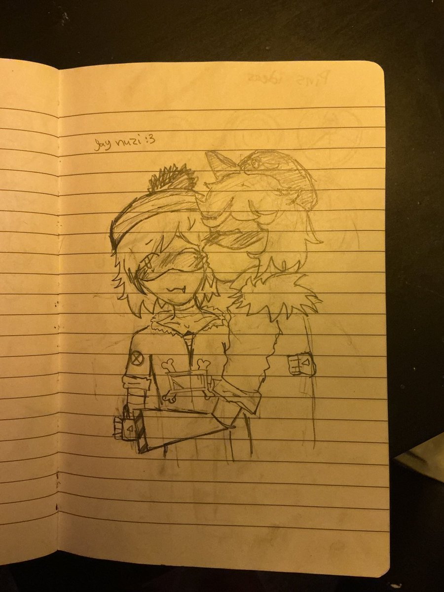 m4uiu's tweet photo. cute nuzi art=3 #nuzi #murderdrones #md https://t.co/O9Wm3hTyTQ