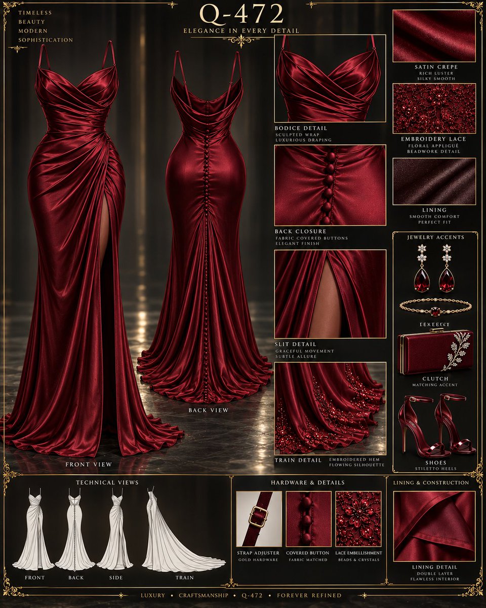 Pyndragon's tweet photo. Elegant outfit for a special evening.
Tag if you use it, love to see. https://t.co/E0z4NZRTEu