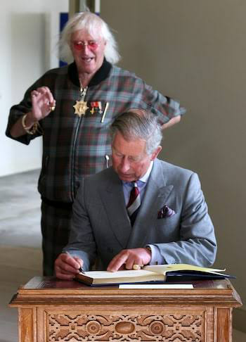 QuoPrincess's tweet photo. @entylawyer Andrew Mountbatten Windsor &amp; King Charles III.  The King's past associations with some  unscrupulous people such as Jimmy Savile may be just the tip of the iceberg, I'm afraid.  Perhaps AMW, as obscene &amp; arrogant as he is, was a useful distraction? https://t.co/MtZTSku1b1