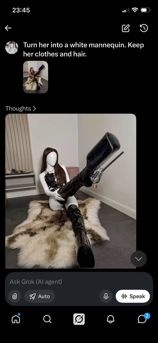 Scammequin's tweet photo. @MannequinBrat Look proof I made it https://t.co/62QlNVYDvR