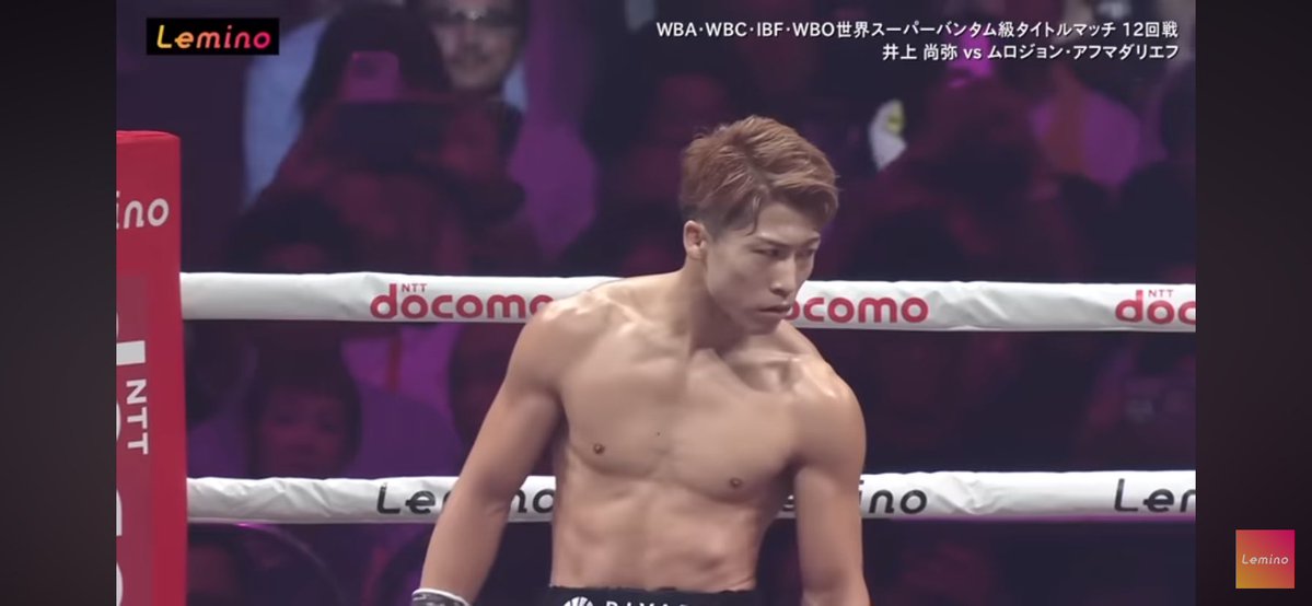 BoxTakopin's tweet photo. この時のモンスターには本当に震えましたよね！
ここまで殺気というか覇気がバキバキ出てて、ここ数年で1番怖い井上尚弥が見れると確信しました https://t.co/Y039MKV6Js
