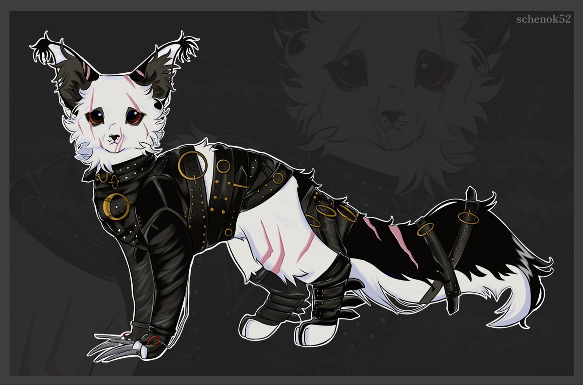 copperclaw__'s tweet photo. Edward Scissorhands as a cat! 
#warriorcats #warriorcatsart #EdwardScissorhands https://t.co/OfmCB6zlBF