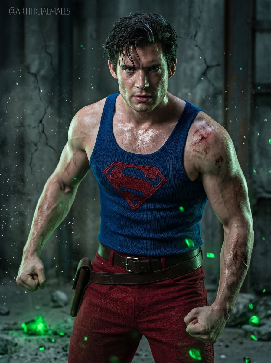 artificialmales's tweet photo. A real Man of Steel. https://t.co/gaQ3ZYWGlf