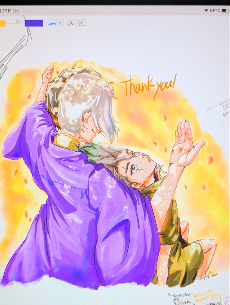 Nombember's tweet photo. 過去絵チャ②
#ドクスト　#イラスト　#絵チャ https://t.co/kR6oDcDa4v