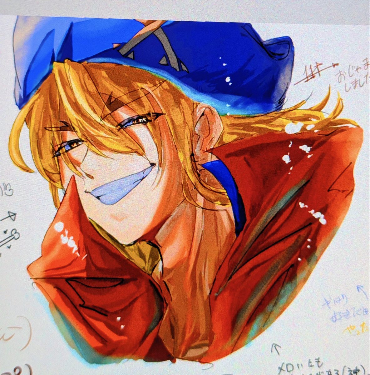 Nombember's tweet photo. 過去絵チャ②
#ドクスト　#イラスト　#絵チャ https://t.co/kR6oDcDa4v