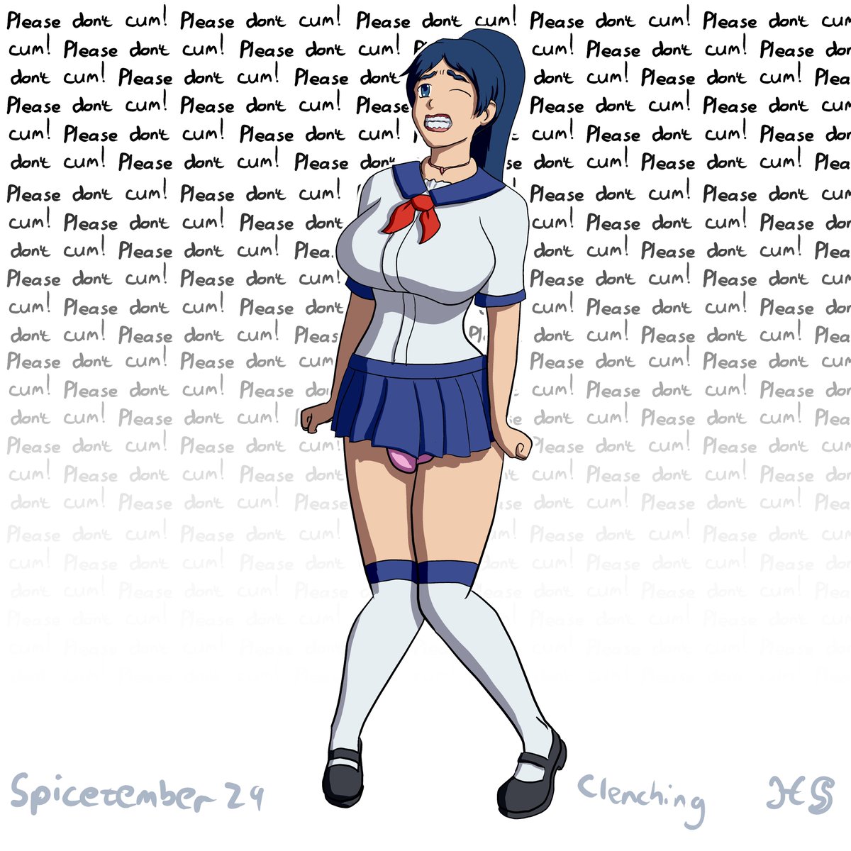 erofutasenpai's tweet photo. Sachiko-chan is in trouble. Evidently, this happens too often in school among students and teachers
Let's hope she can hold it in :s
#Spicetember 29 - #clenching
#futanari #dickneck #dickneckgirl #schooluniform #sailoruniform https://t.co/7LQ5tkprX0