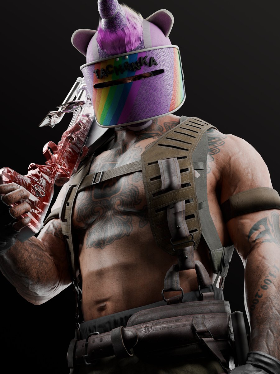 DeimossVendetta's tweet photo. #Siegetober Day 5,   
Favorite defense operator - Tachanka
A very close tie between him, Ela and Jager... But I play him the most so
Also I finally caught up, yippie

 #WeR6community #RainbowSixSiege #R6S #Tachanka https://t.co/reYeHSCf6Y
