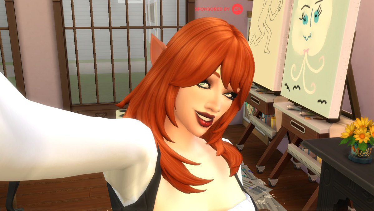 ClaireVGray's tweet photo. #eapartner #ad #sponsored Game codes provided by The Sims #Simstober
Lily and Lucy had a science baby daughter and she looks like a super model. Her name is Crystal Thorne and she’s half night elf, and half human https://t.co/GZ5W3gKVLt