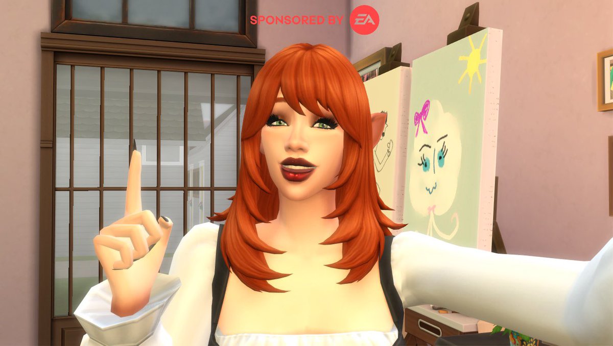 ClaireVGray's tweet photo. #eapartner #ad #sponsored Game codes provided by The Sims #Simstober
Lily and Lucy had a science baby daughter and she looks like a super model. Her name is Crystal Thorne and she’s half night elf, and half human https://t.co/GZ5W3gKVLt
