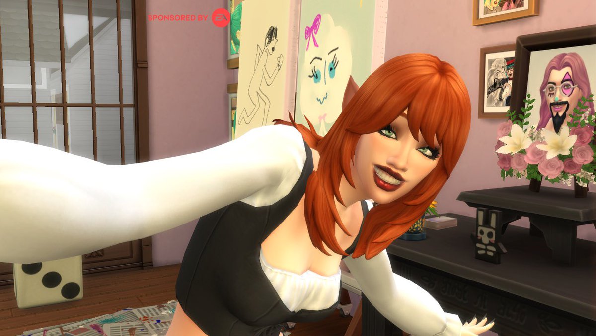 ClaireVGray's tweet photo. #eapartner #ad #sponsored Game codes provided by The Sims #Simstober
Lily and Lucy had a science baby daughter and she looks like a super model. Her name is Crystal Thorne and she’s half night elf, and half human https://t.co/GZ5W3gKVLt