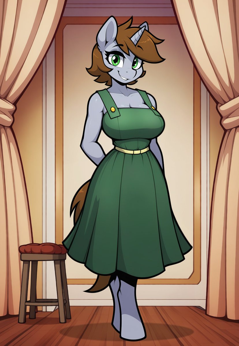 _TheFunCave's tweet photo. Littlepip's Secret Wardrobe 1/2
#mlp #mlpoc #littlepip #falloutequestria #aifurryart #furryaiart #mlpai #aiart https://t.co/Pwtr7YcHMW