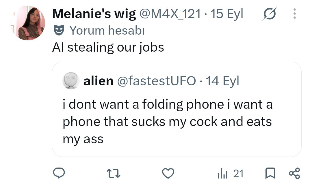 0V3RMAN's tweet photo. @M4X_121 @JohnDoe1446465 @mooniegirl_ Whatever you are, I guess you are into cocks. Quite a feminine one. https://t.co/lJHGzV9UZN