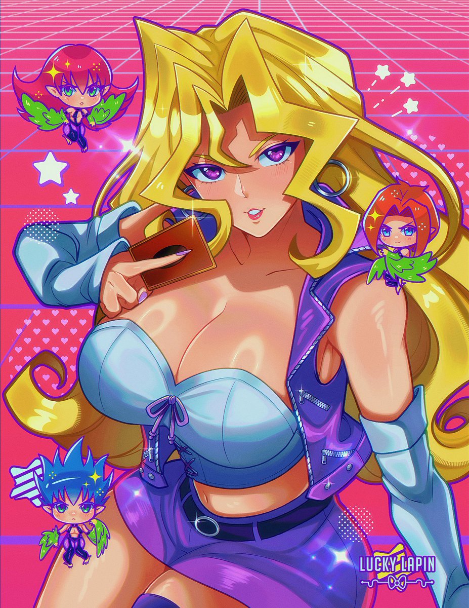 unluckylapin's tweet photo. Mai Valentine 💜

#yugioh https://t.co/w2eRLNMAiL