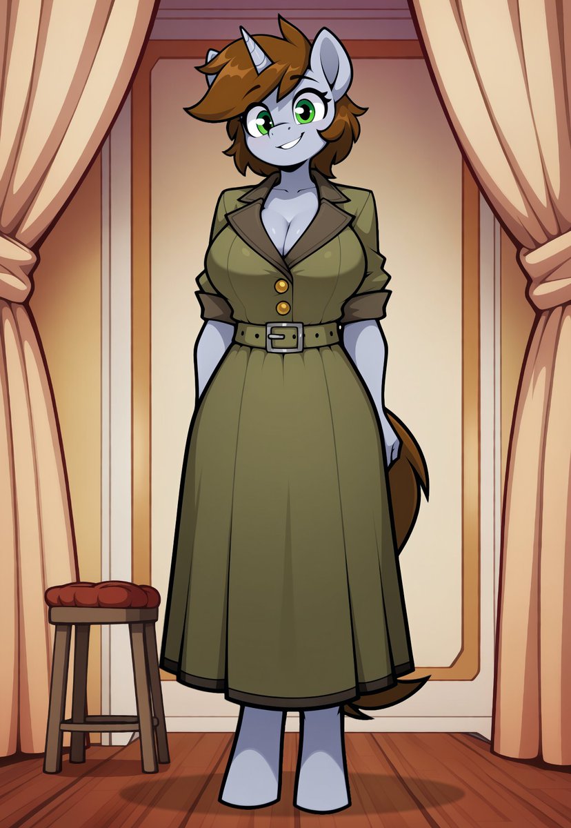 _TheFunCave's tweet photo. Littlepip's Secret Wardrobe 2/2
#mlp #mlpoc #littlepip #falloutequestria #aifurryart #furryaiart #mlpai #aiart https://t.co/rE5jRoxAFr