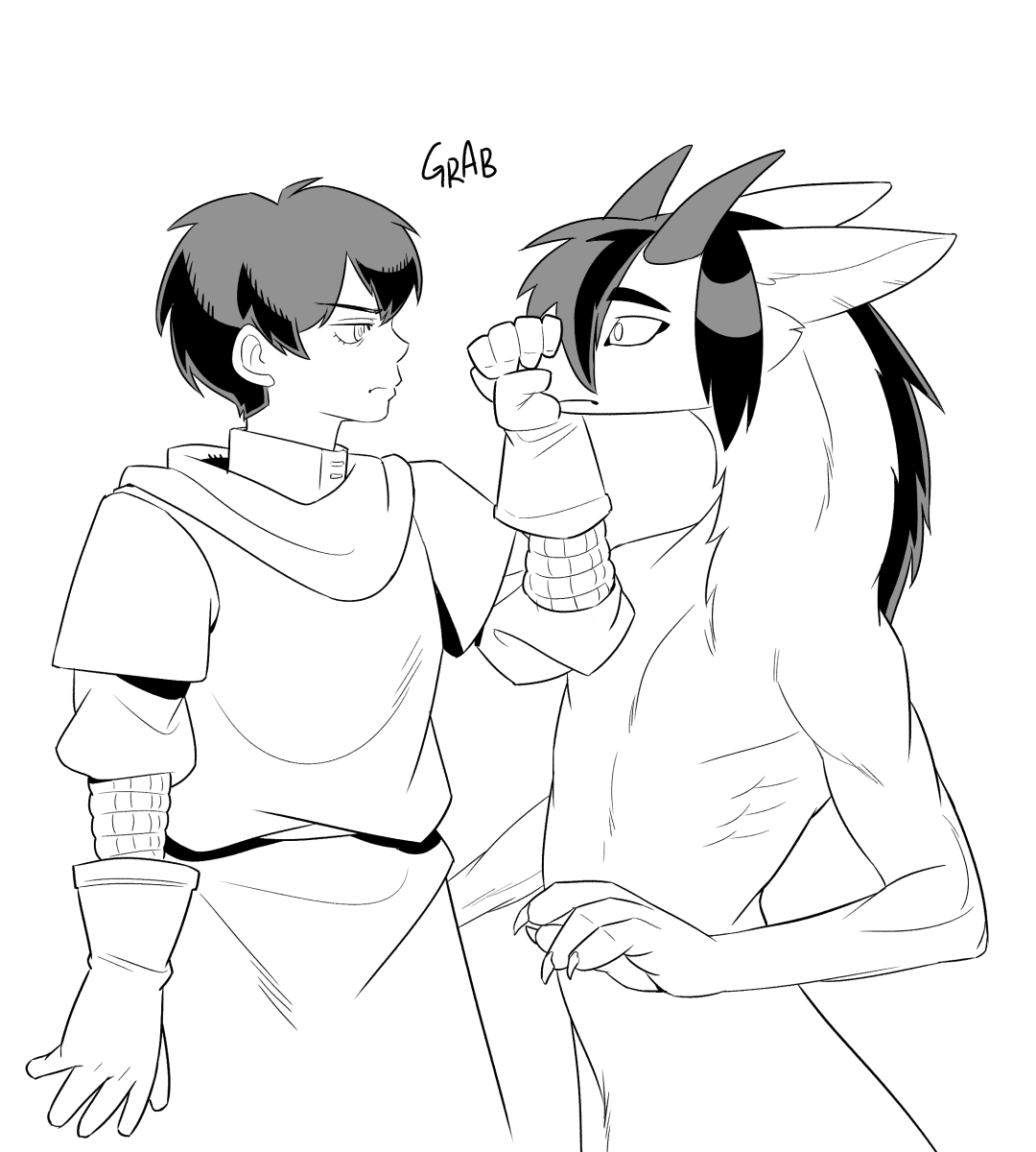 NessieFynn's tweet photo. Dragon bullying https://t.co/87K3RBEwns