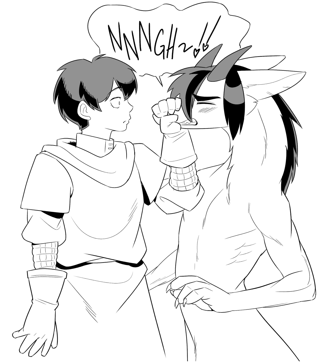 NessieFynn's tweet photo. Dragon bullying https://t.co/87K3RBEwns