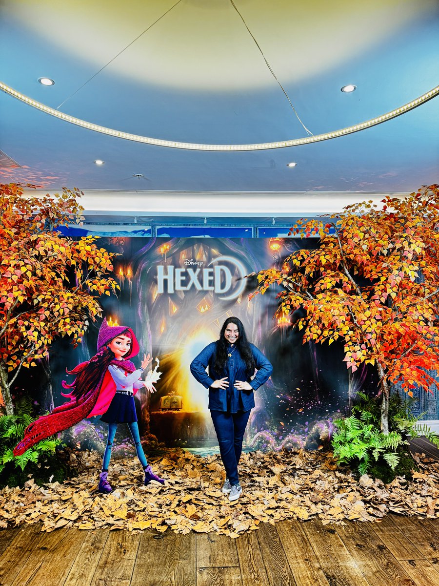 AshantiOmkar's tweet photo. πͺ¬π±π§Ώ Delighted to attend a footage presentation event around @Disney_UK #HEXED which is out in cinemas from 27th November 2026. Some glimpses. π¬ #tastemaker #cultureshaper #broadcaster #filmcritic #animation #Animationviral #disneymovie #forthcomingfilm #cinema #familyfilm https://t.co/CxvdvlNqCO