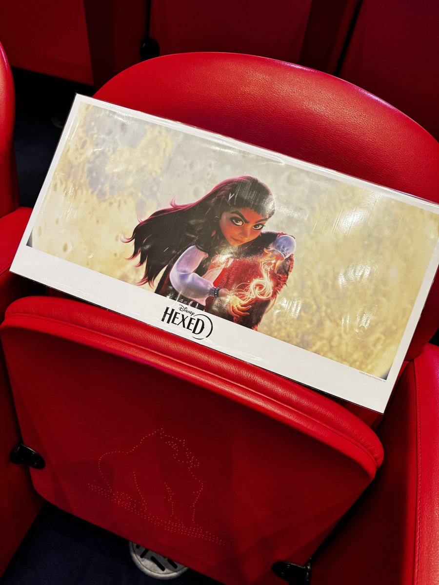 AshantiOmkar's tweet photo. πͺ¬π±π§Ώ Delighted to attend a footage presentation event around @Disney_UK #HEXED which is out in cinemas from 27th November 2026. Some glimpses. π¬ #tastemaker #cultureshaper #broadcaster #filmcritic #animation #Animationviral #disneymovie #forthcomingfilm #cinema #familyfilm https://t.co/CxvdvlNqCO