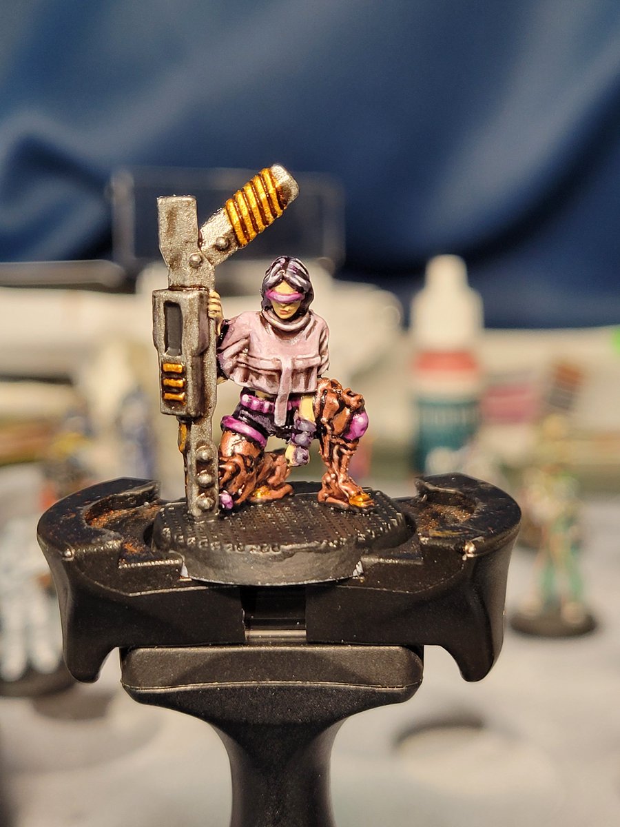 Queator's tweet photo. Nemesis lab rat painted!! https://t.co/HZ2JpZPWsu