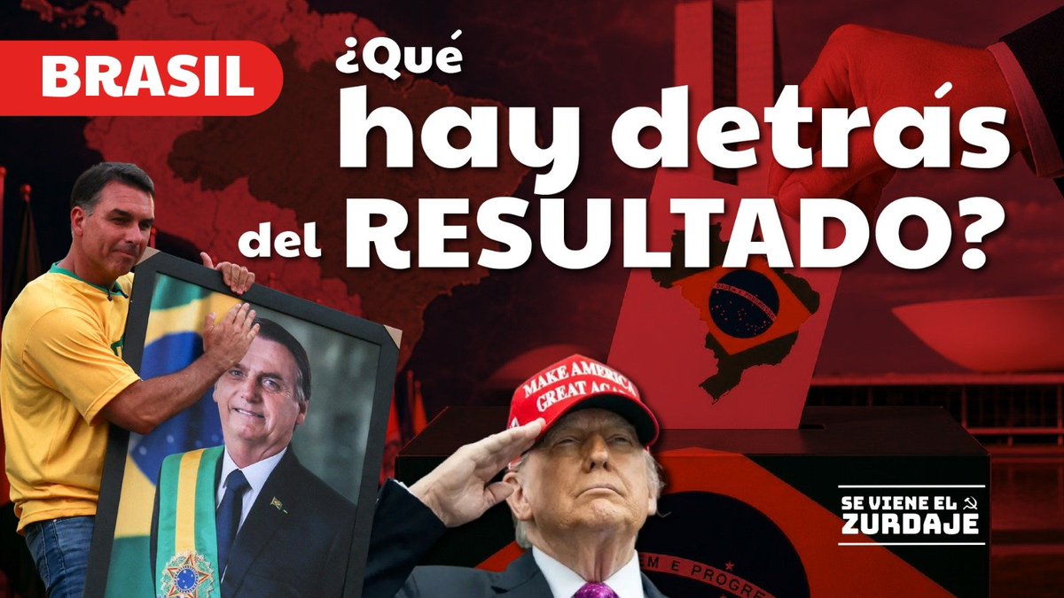 Patriciodc's tweet photo. ¿Qué pasó en las elecciones de Brasil? ¿Cómo sigue todo?🇧🇷
A las 20 horas arrancamos un nuevo capítulo de #SeVieneElZurdaje🤘🏽 con @chipicastillo
Y @Jesi_mc 
https://t.co/NTptVXQUNR https://t.co/QucLAlJObK