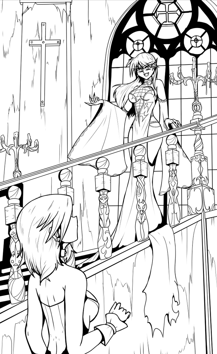 trumantroodon's tweet photo. I'm really liking what I'm cooking!  I almost don't want to color it because what if I ruin it? 😝 https://t.co/qKYiW3hAf0