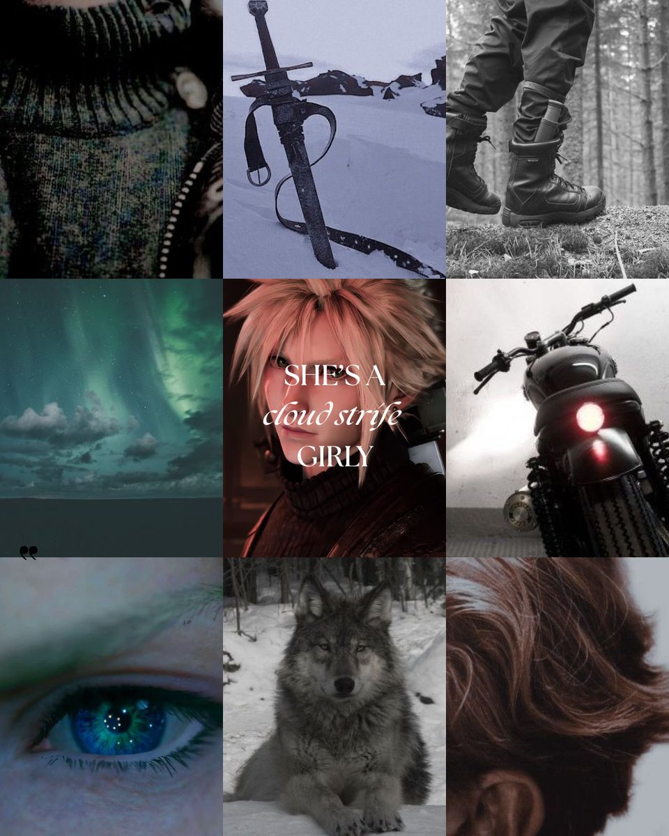 aerithsroses's tweet photo. FF7 moodboards because I got bored in class😊😭 https://t.co/rorFrGJKJW