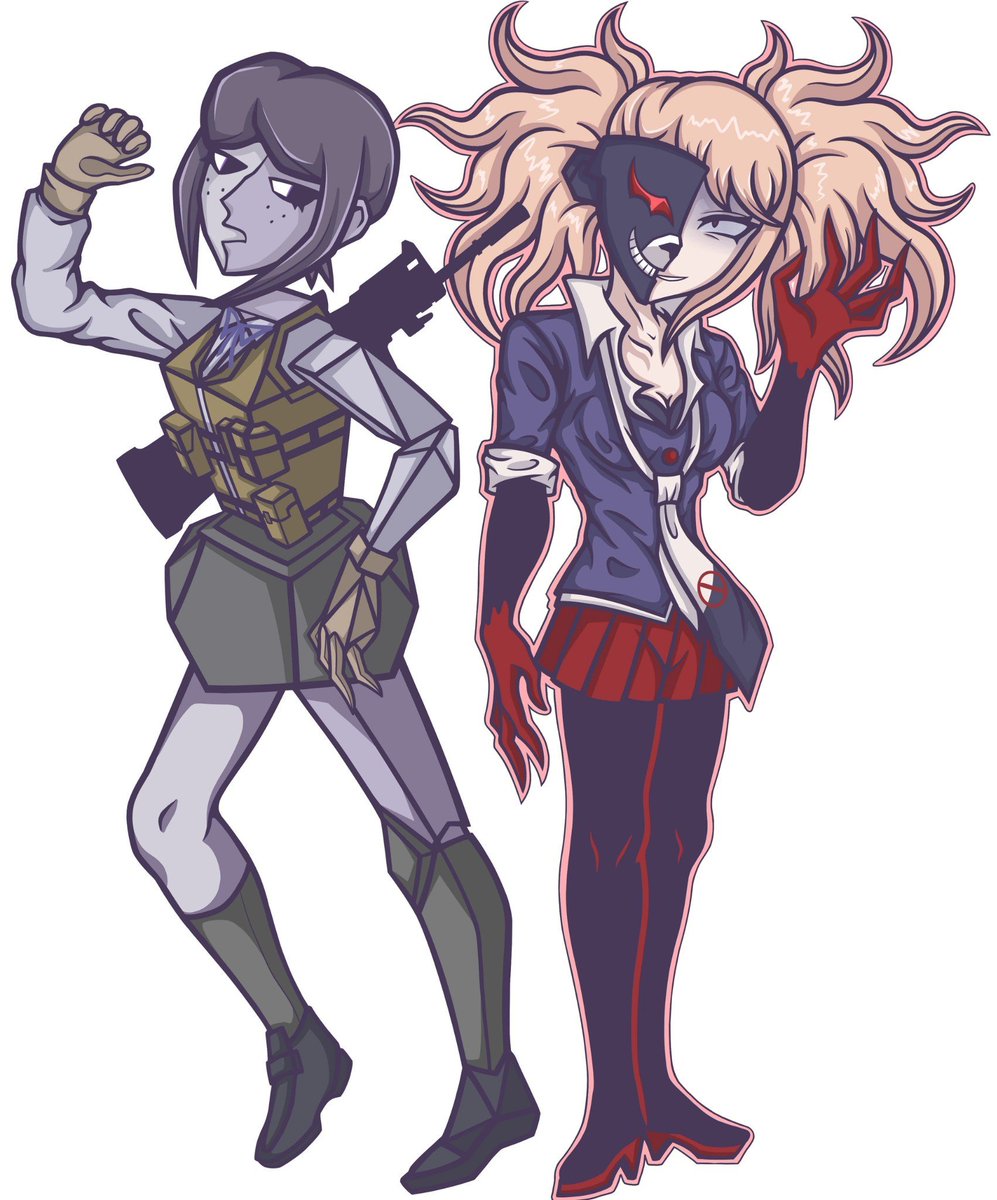 HaterNaekusaba's tweet photo. #Enadreambbq #ENA #danganronpa #junkoenoshima #mukuroikusaba
I saw that my old art started getting likes on Pinterest, so I'll post it here again https://t.co/r3wG49AxlD