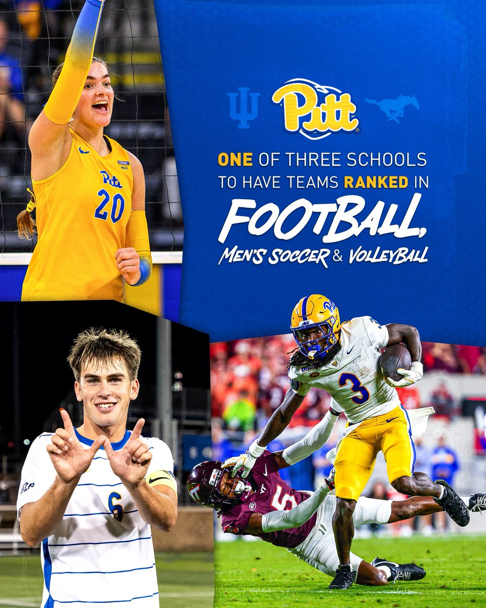 Pitt_ATHLETICS's tweet photo. PITT IS IT 🔵🟡 https://t.co/FqEYAll1re