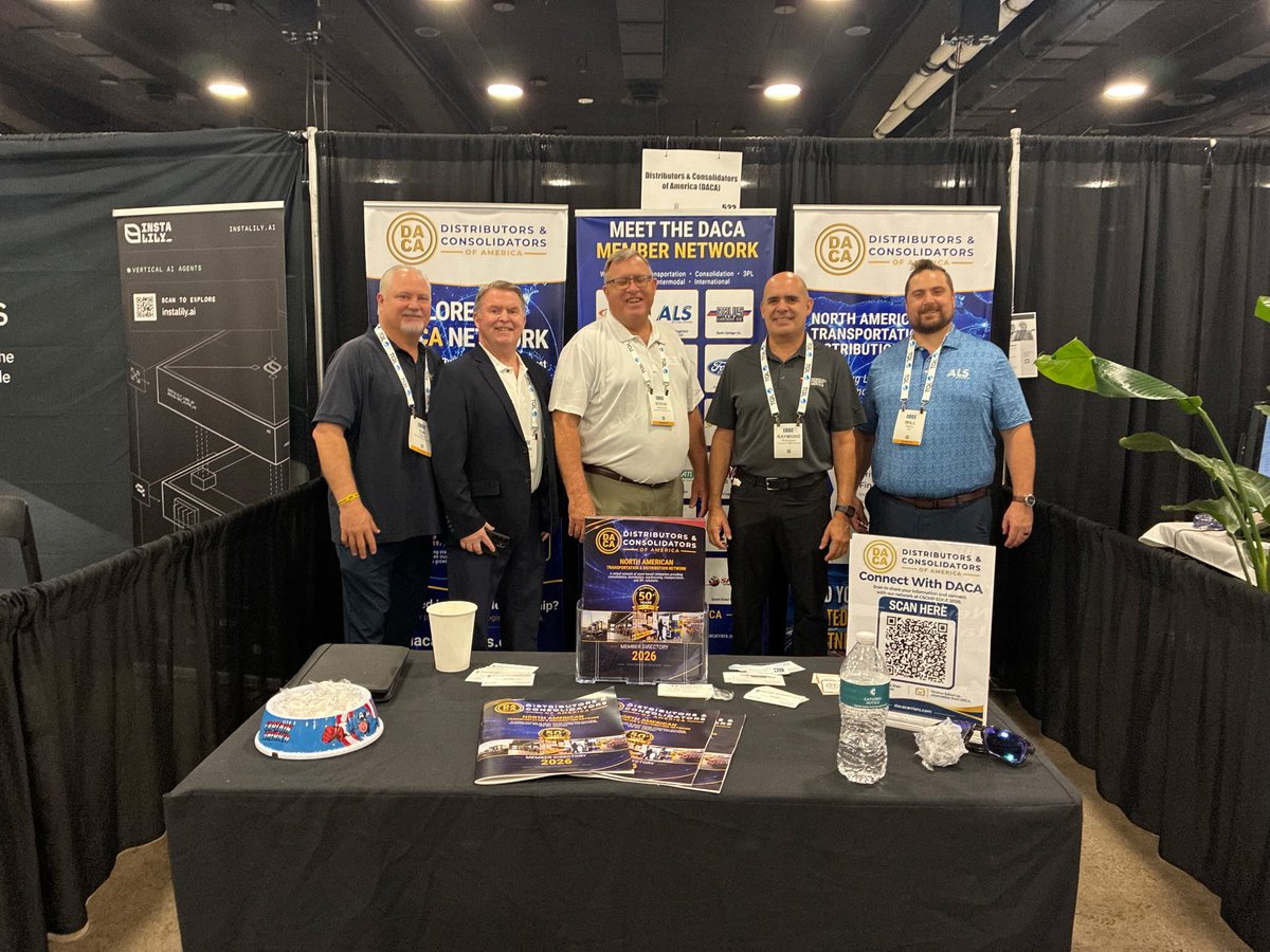 dacacarriers's tweet photo. Great to see DACA members coming together at CSCMP EDGE 2026!
If you’re at EDGE, come by and meet some of the companies behind DACA!
@CSCMPEDGE
#CSCMPEDGE #EDGE2026 #DACA #SupplyChain #Logistics #Transportation #Warehousing #Networking https://t.co/6IRInYxiOX