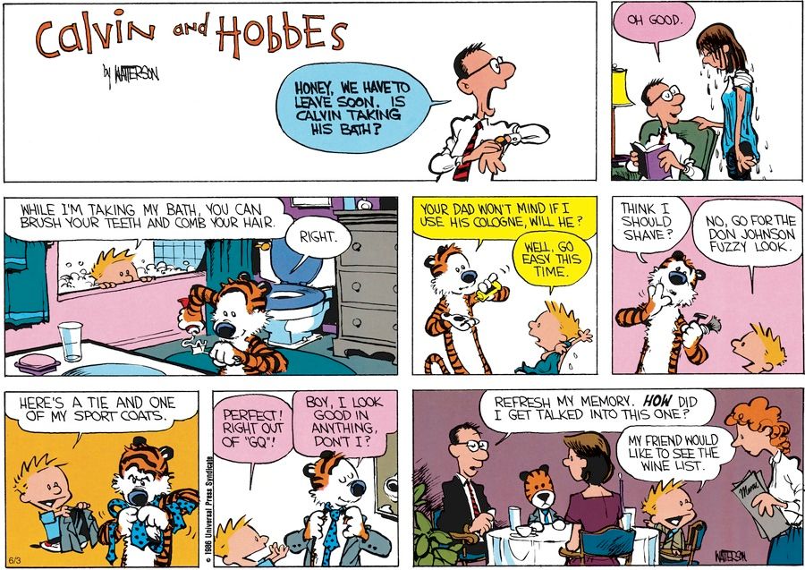 Calvinn_Hobbes's tweet photo. Hobbes pulled off the look better than anyone.
#CalvinandHobbes #BestFriendEnergy https://t.co/My6KkutWt6