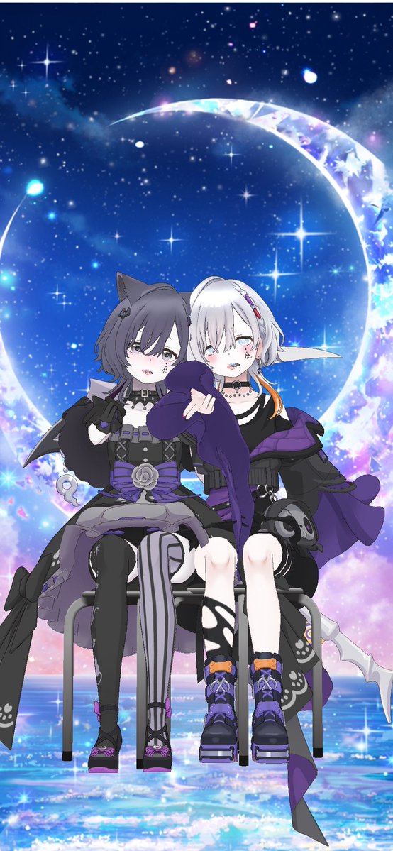 miii_xna's tweet photo. ぽーーーぽーーー！！！！！！
さすがにお揃い可愛すぎてるね > ̫<♩
久しぶりに声聞けたしお話できて楽しかった！
また色んなお話しにいからねっ🫵🫵🫵 https://t.co/VW0ldVMLRm