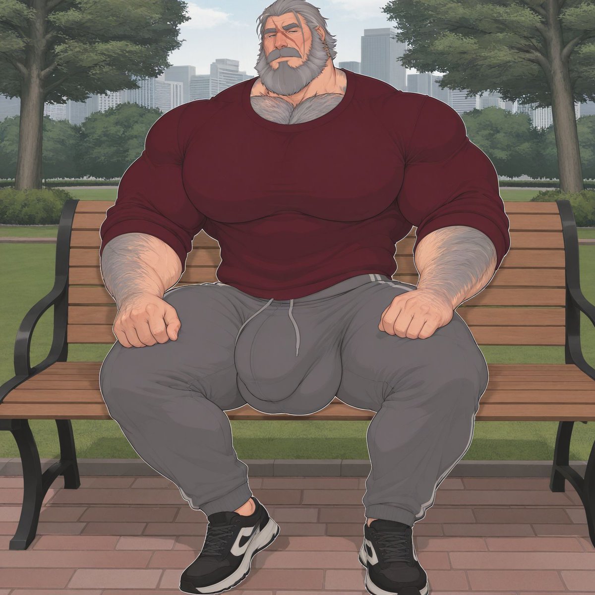 AiBaraFree's tweet photo. Assortment of sexy GILF pics!

LoRA: https://t.co/r77fExJ1kV

Part 13
Join my telegram channel for more behind the scenes, and better quality pics: 
https://t.co/YW4aYWSRCN

#AIArt #AIartcommunity #Bara #NSFW #AI #Gay https://t.co/n10qndHDxa