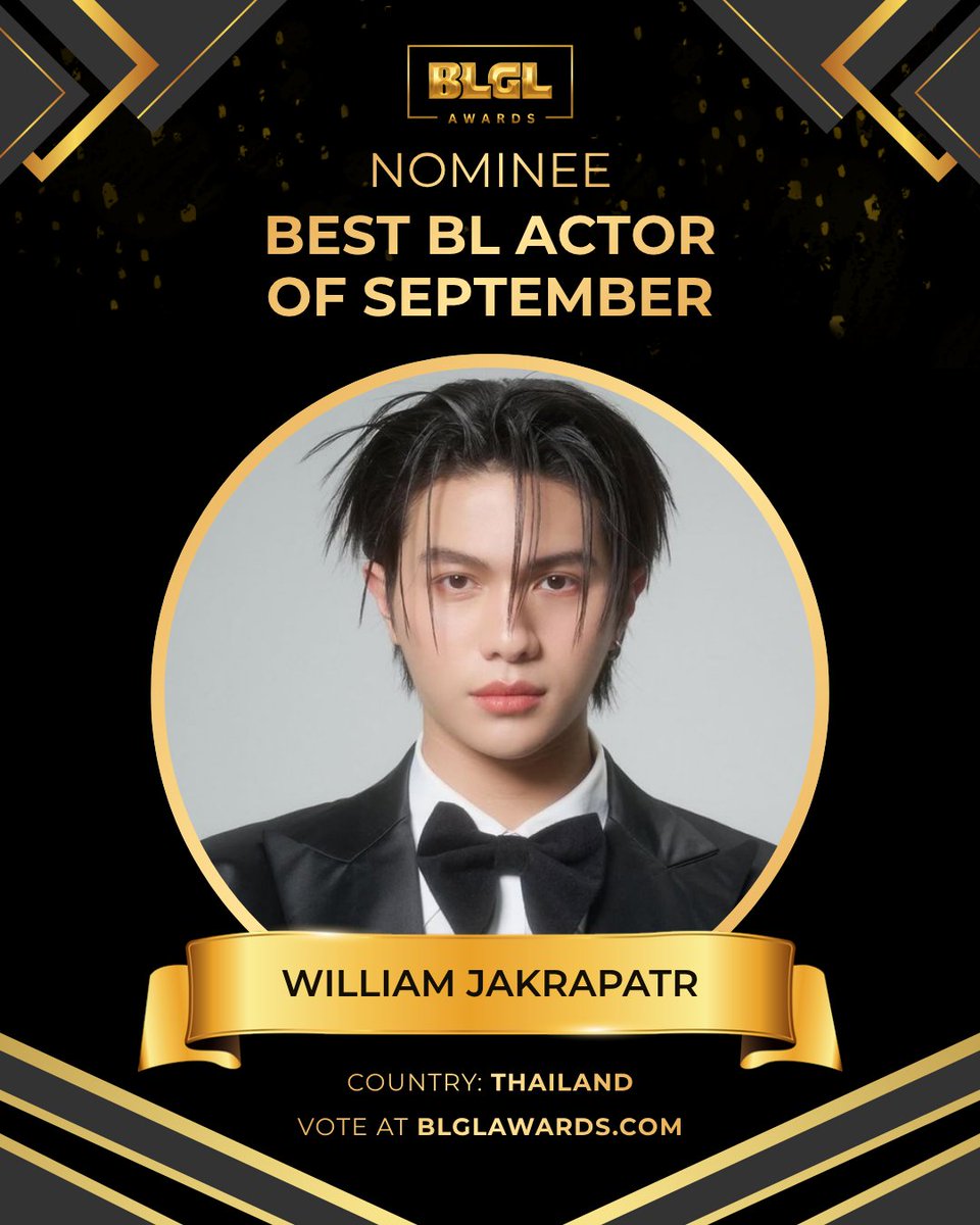 blglawards's tweet photo. You Maniac is nominated for Best BL Series of September!

William / Est has been nominated for Best BL Couple &amp; William Jakrapatr &amp; Est Supha are nominated for Best BL Actor!

Update: One Vote per day

Vote now at https://t.co/MBJKT3xSUQ

#YouManiac #WilliamEst #BLGLAwards #GMMTV https://t.co/QIXp6bu4YK