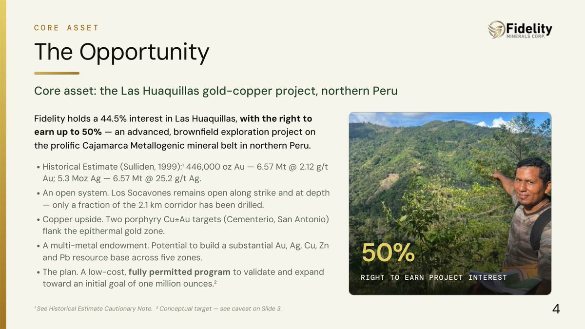 PosseFull's tweet photo. $FMN.v $SAIDF says permits and authorizations at Las Huaquillas remain unaffected after the security incident, and the underground workings were not damaged. Meetings arranged with senior Peruvian officials on security. https://t.co/ycOzKoaHlm https://t.co/LAe60aBHFD