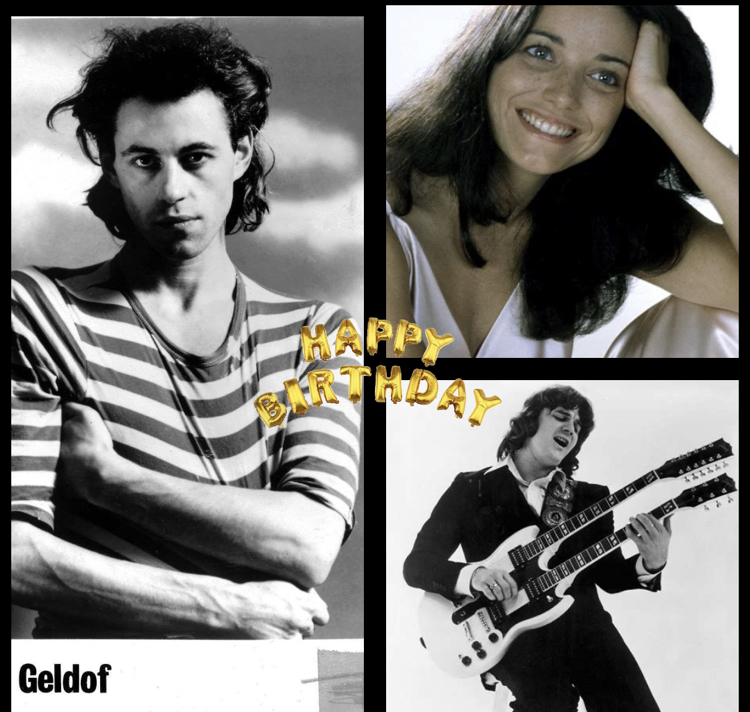 PurpleFlashback's tweet photo. Happy Birthday to Bob Geldof (1951), Karen Allen (1951) and Steve Miller (1943)
#BobGeldof
#KarenAllen
#SteveMiller https://t.co/hUhvkZVWzW