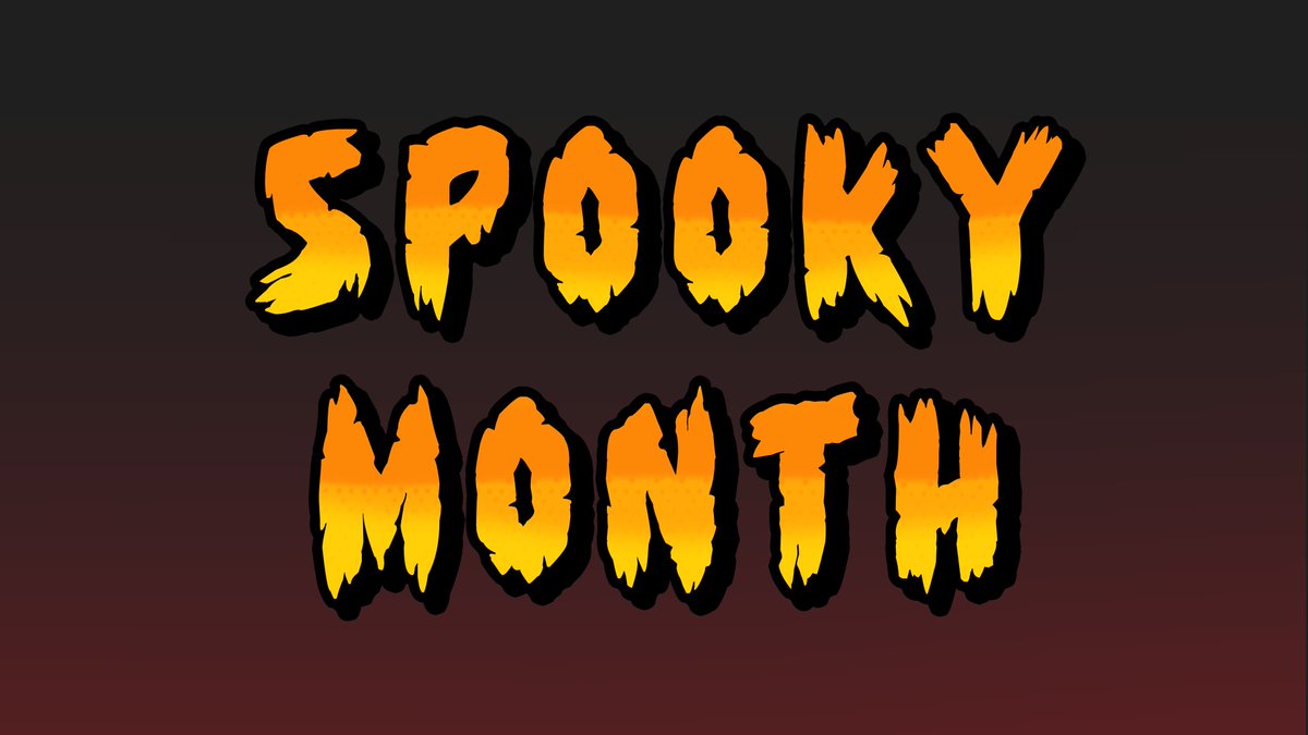 AutoJohnny's tweet photo. As you can tell throughout all of October I will producing more horror themed works under the brand Spooky Month.  Including horror themed Kenny and his friends comics, horror based reviews and Let's Talk About.  So content will slow down a bit while I work on these projects. https://t.co/z6YRZRmMf5