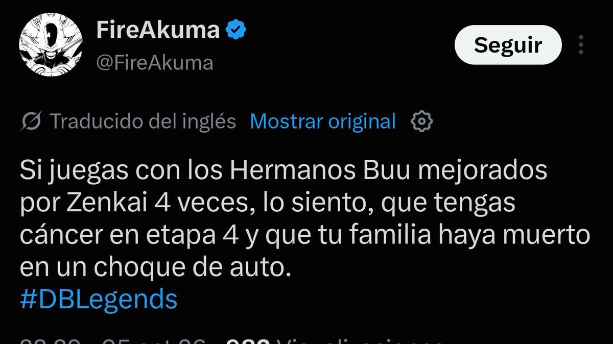 SRGNZGAMES's tweet photo. Hay gente genuinamente enferma en la comunidad de Dragon Ball Legends https://t.co/zBQtDH3fj7