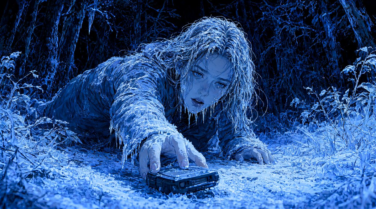 HTransmiss53320's tweet photo. @RobotCleopatra #AIart #WinterArt https://t.co/s1MLxVx6xr