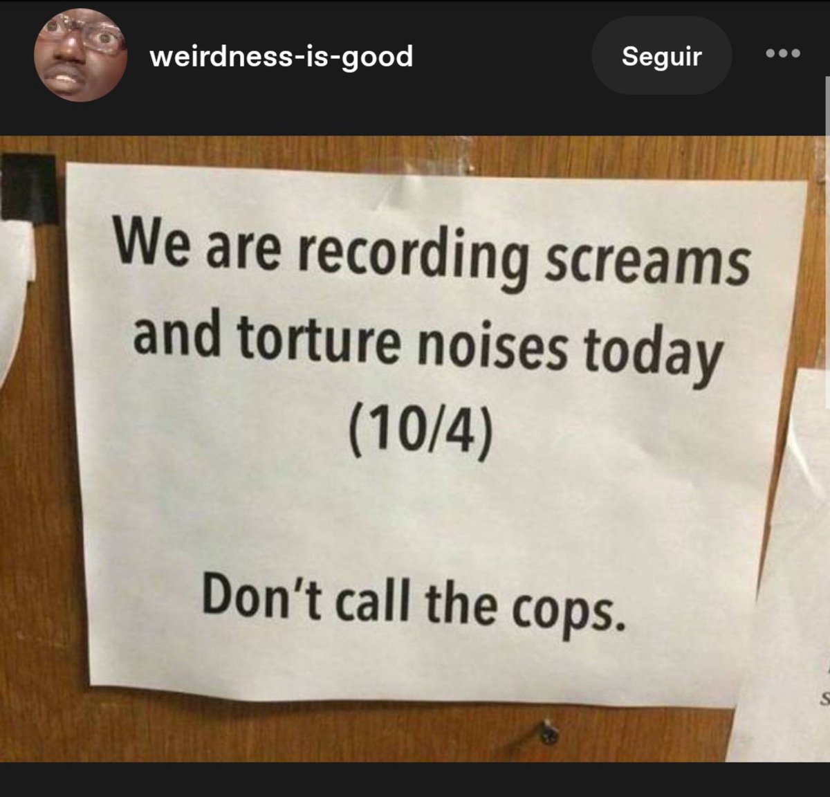SlothFail's tweet photo. Joker studio recording the survivors moaning https://t.co/eq2Wn4DCSw