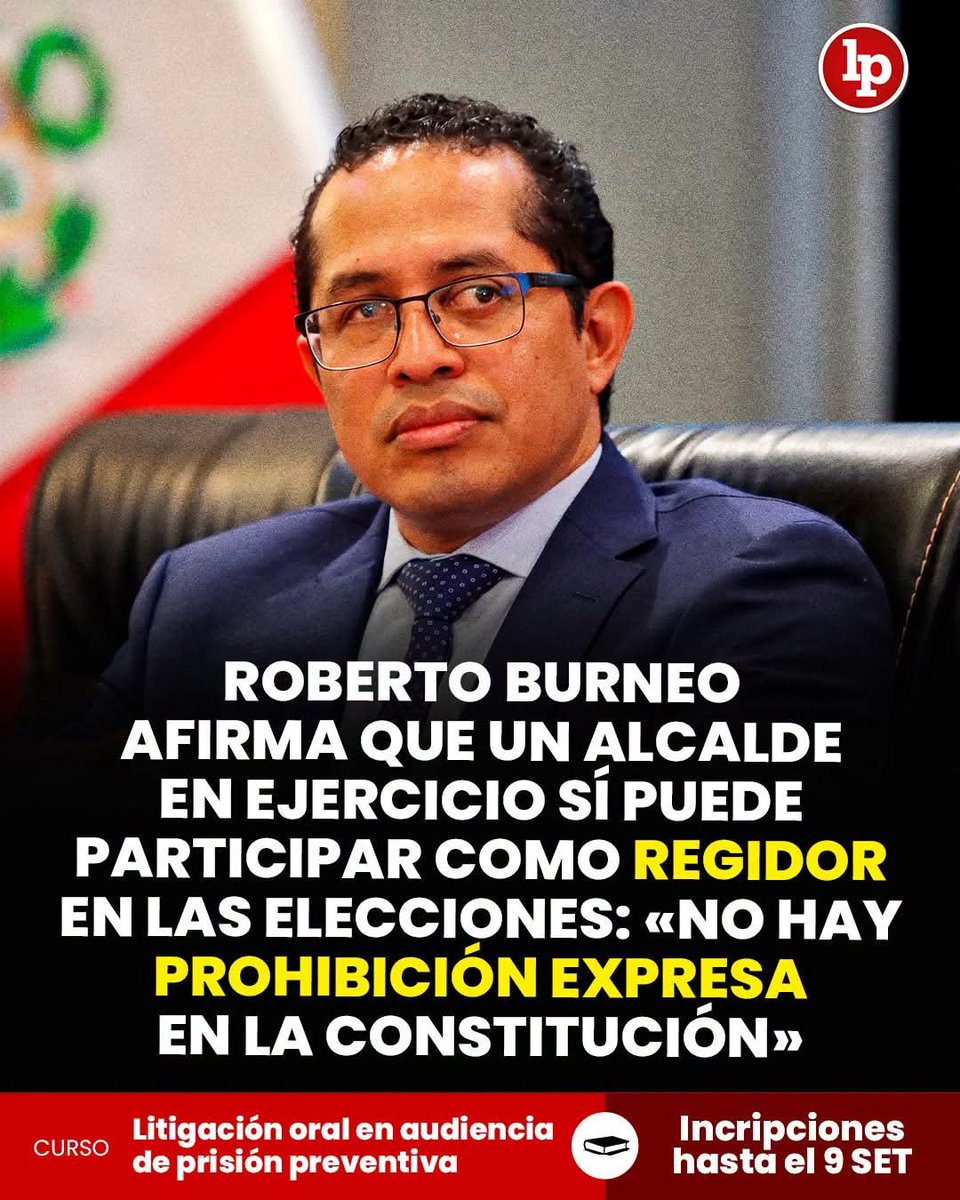 SantosFloNom's tweet photo. @epatriau @JNE_Peru En el caso de Porky, el candidato Rubio renunció a ser candidato, dejando vacío el cargo de alcalde. https://t.co/eXXhVesKbI