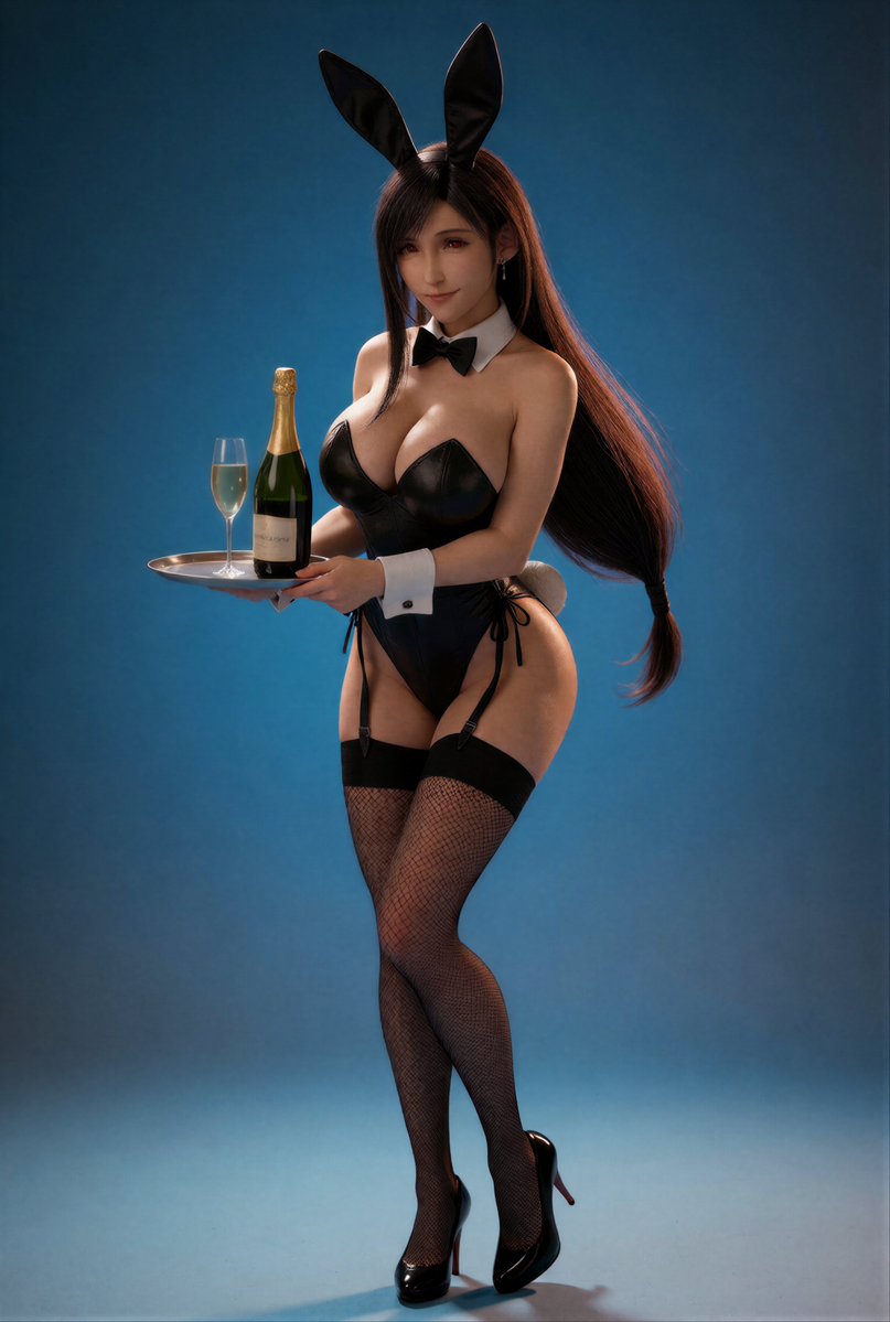 Adam3DXM's tweet photo. Room Service  #tifa #Tifa_Lockhart https://t.co/JHhP2BQ5Be
