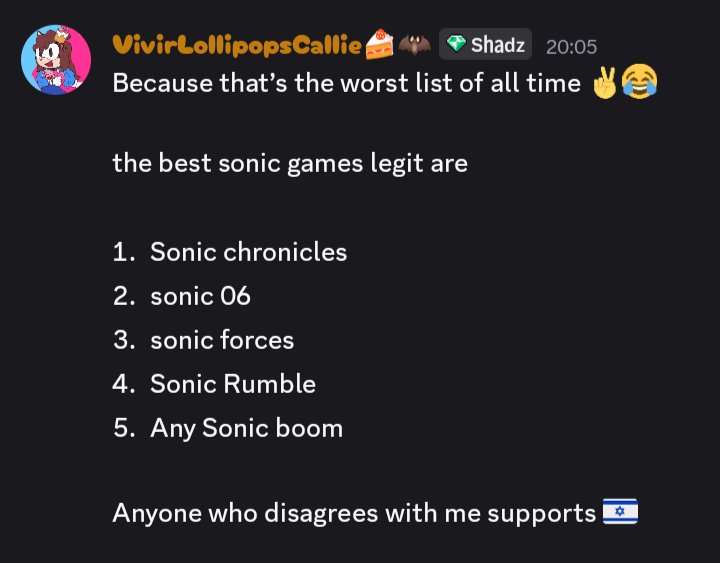 mrgrizz123's tweet photo. not even 10 minutes into the sonic server man😭😭😭 https://t.co/kQ5HhUMmPJ