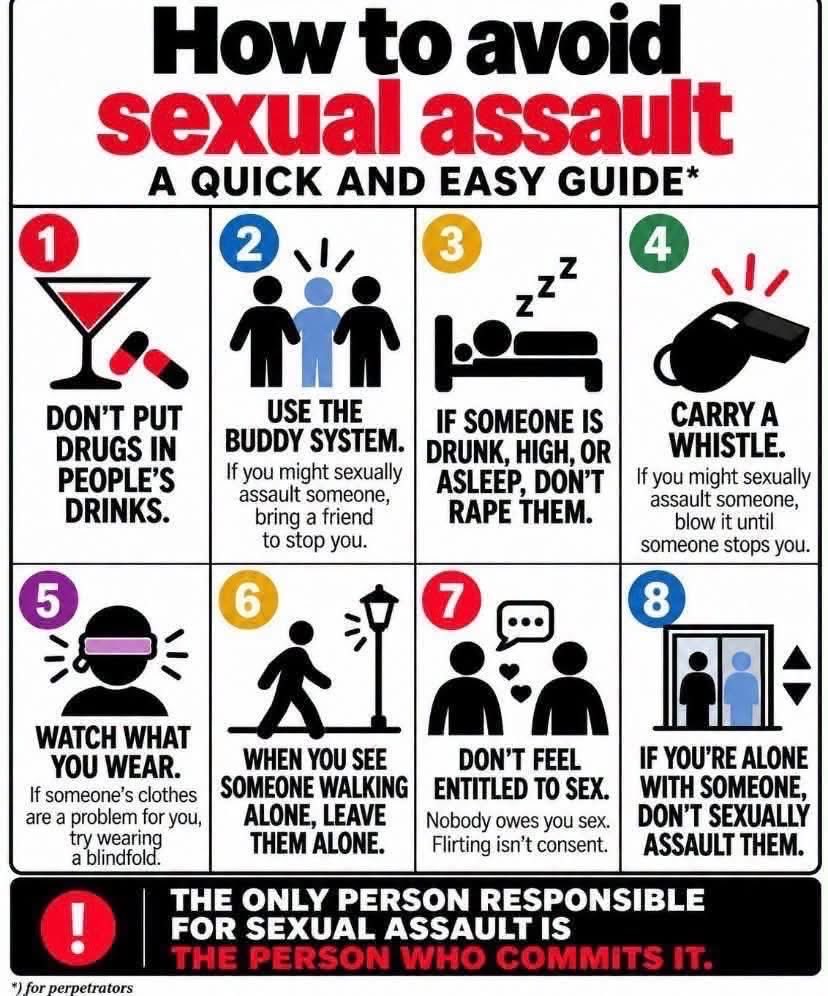 big_baebii's tweet photo. The only person responsible for sexual assault is the person who commits it!!! https://t.co/eneSDMUy4D